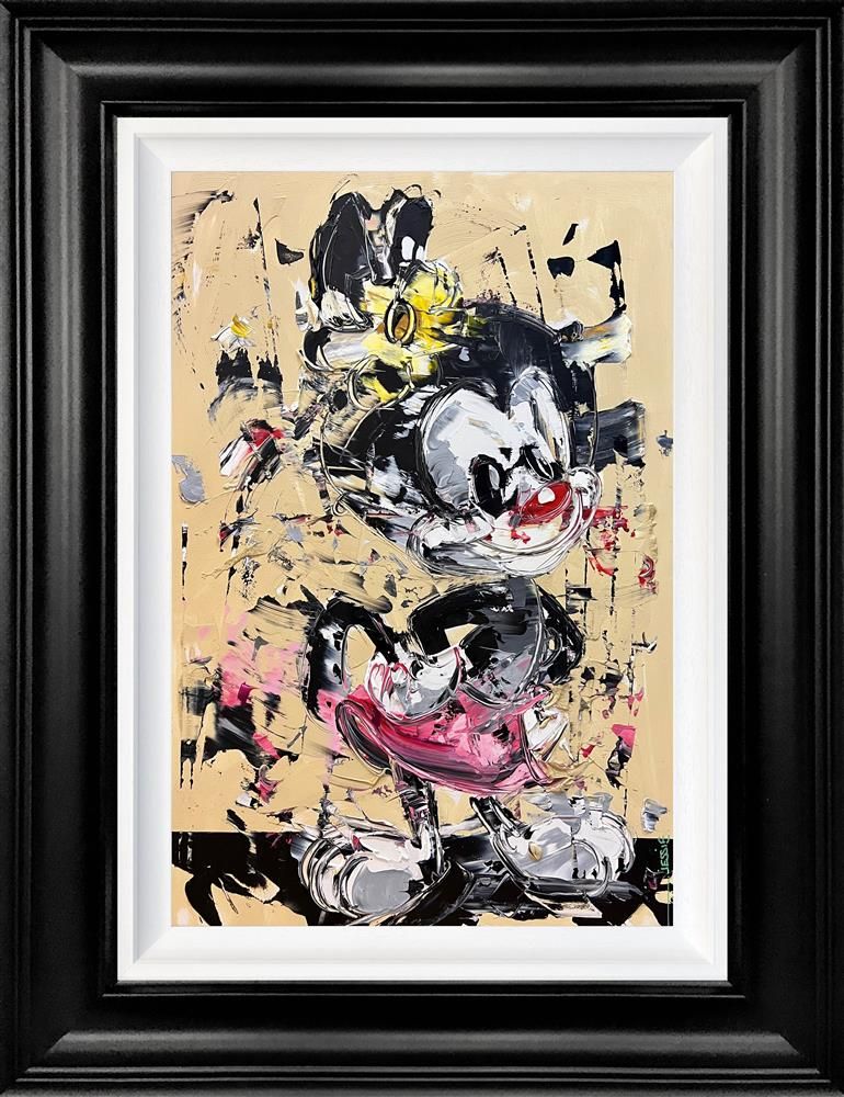 Jessie Foakes - 'Dot'  Framed Original Artwork