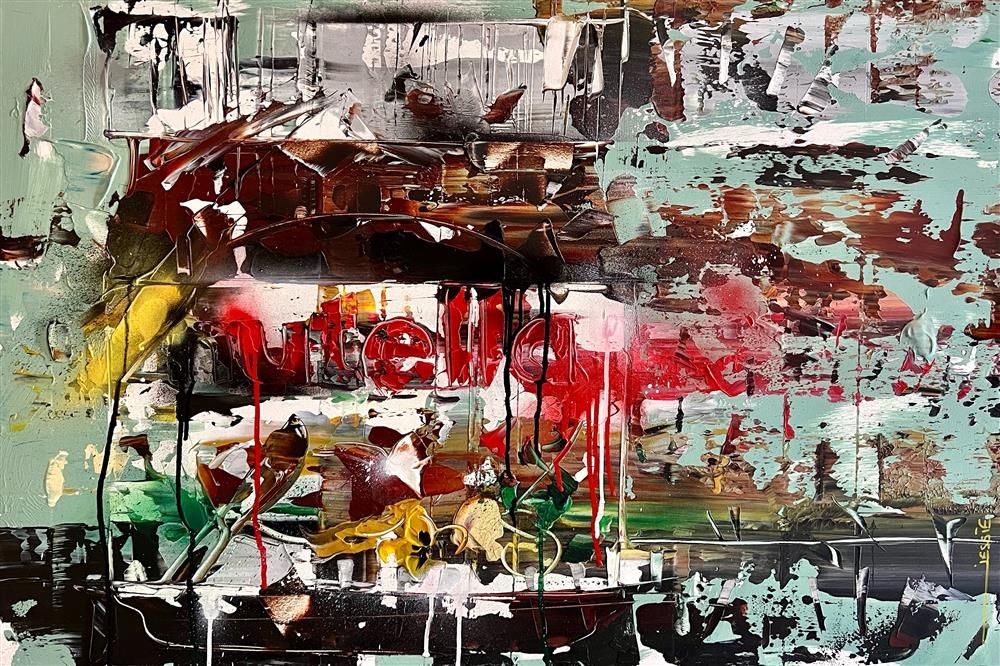 Jessie Foakes - 'Made With Chocolate'  Framed Original Artwork