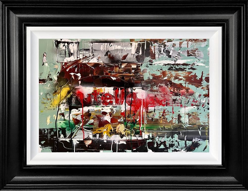 Jessie Foakes - 'Made With Chocolate'  Framed Original Artwork