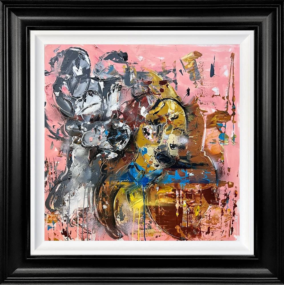 Jessie Foakes - 'Spaghetti Incident'  Framed Original Artwork