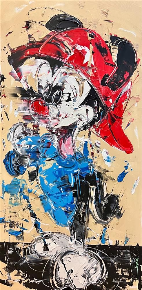 Jessie Foakes - 'Wakko'  Framed Original Artwork