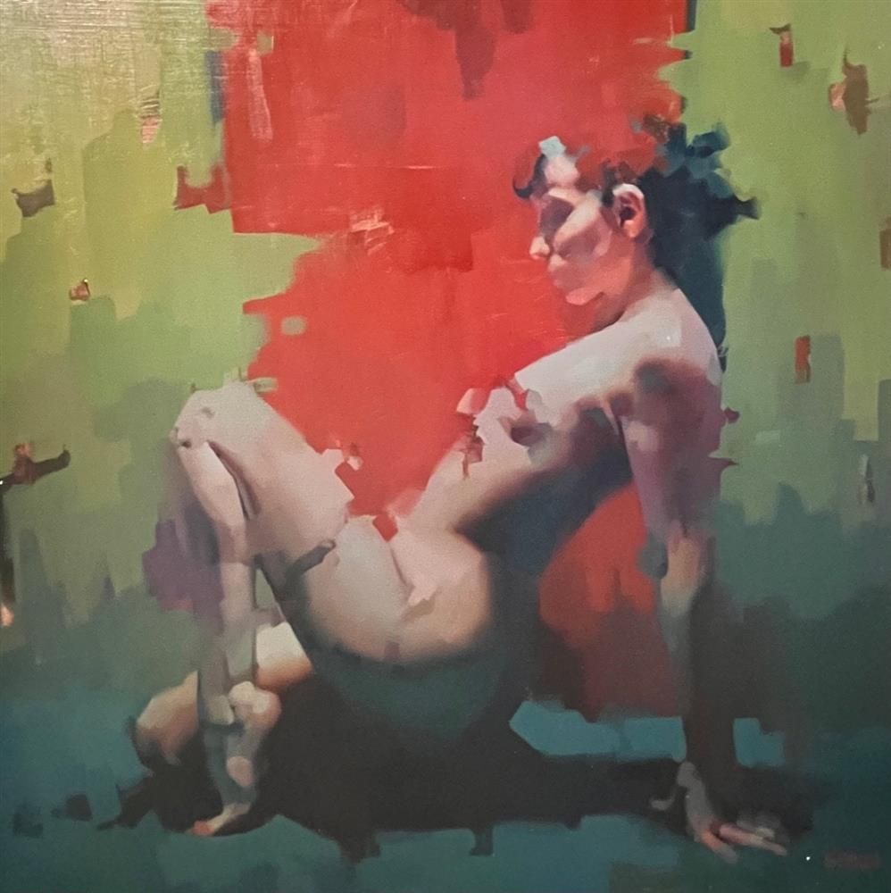 Shaun Othen - 'Seated Nude CLXVIII' - Framed Original Art