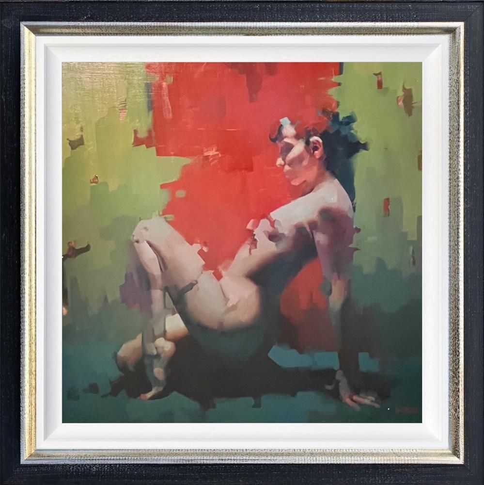 Shaun Othen - 'Seated Nude CLXVIII' - Framed Original Art