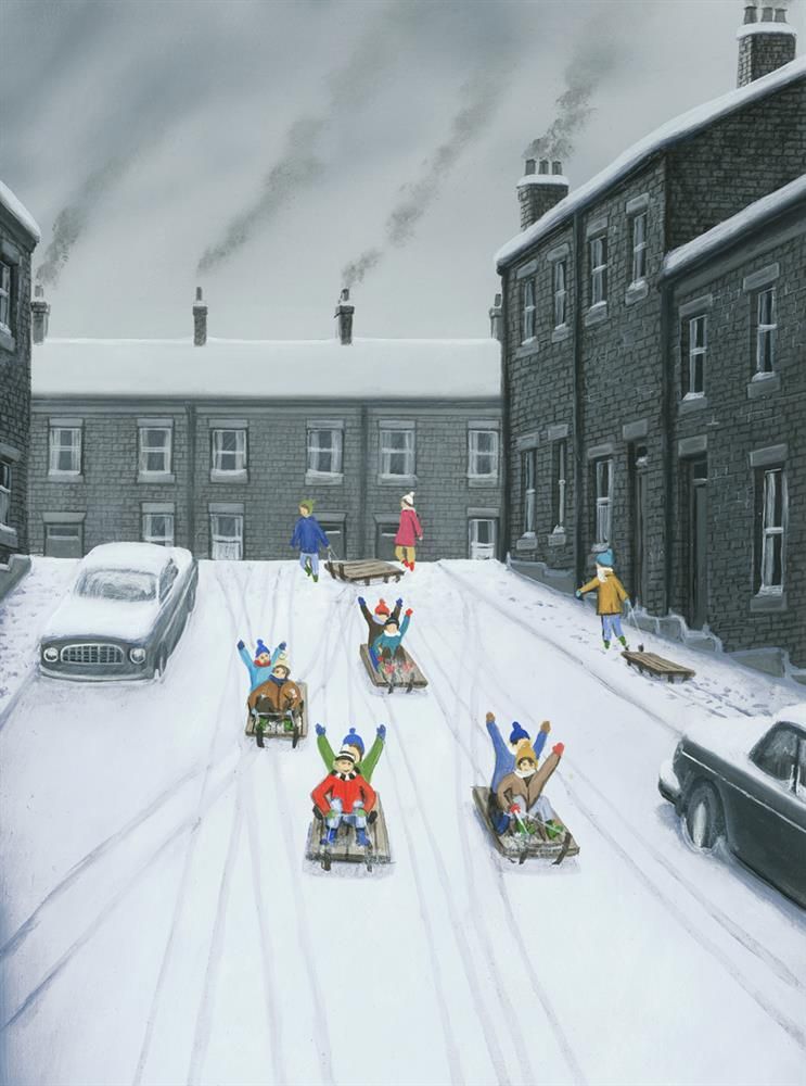 Leigh Lambert - 'Off We Go ' - Canvas - Framed Limited Edition Art