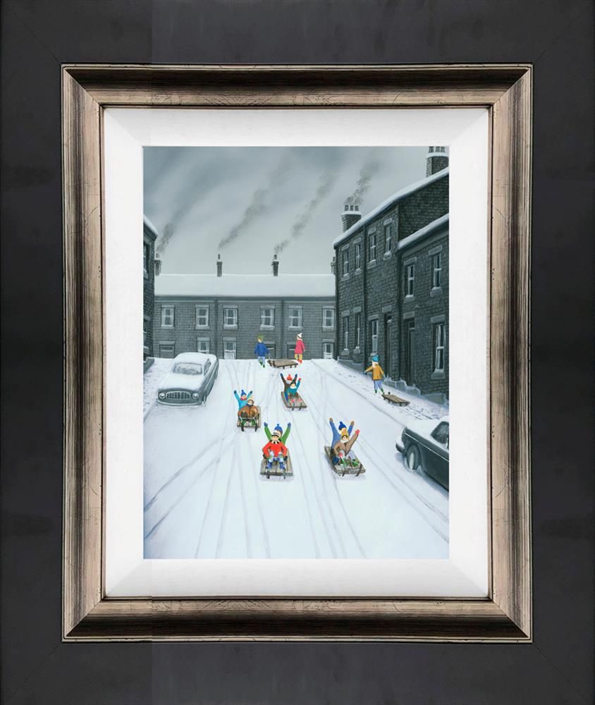 Leigh Lambert - 'Off We Go ' - Canvas - Framed Limited Edition Art