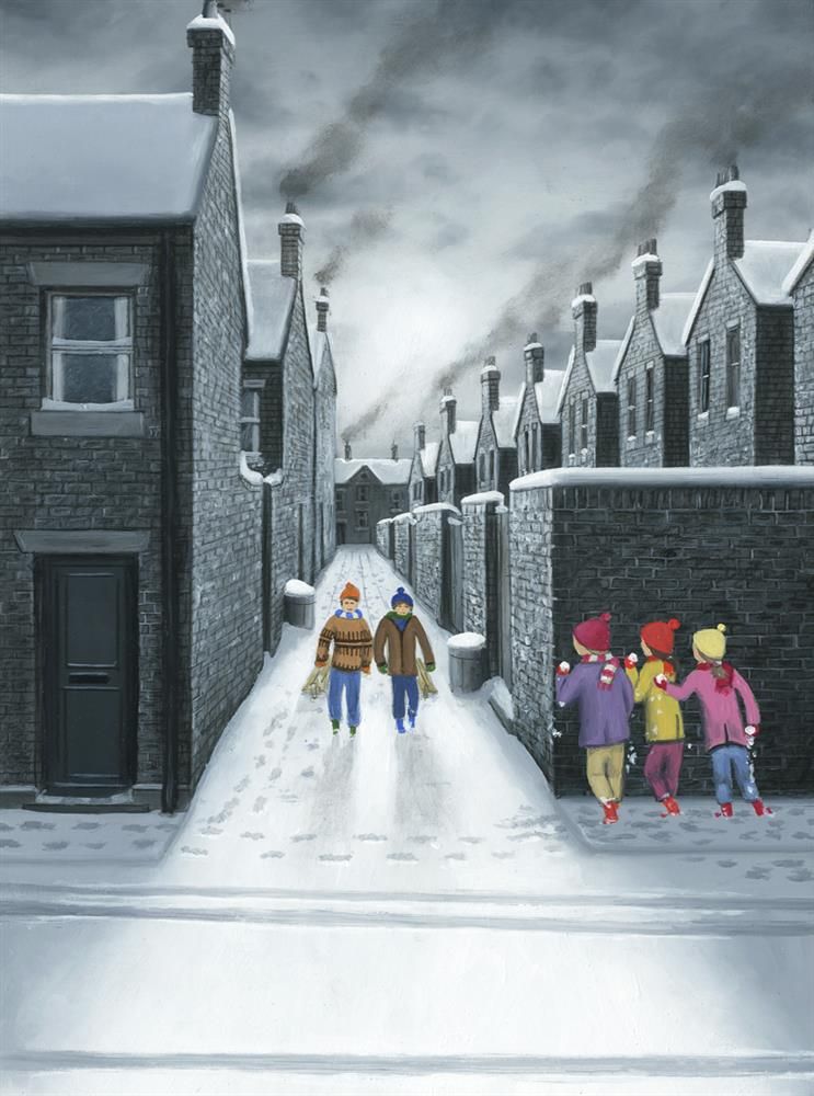 Leigh Lambert - 'After Three!' - Canvas - Framed Limited Edition Art