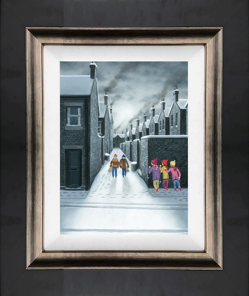 Leigh Lambert - 'After Three!' - Canvas - Framed Limited Edition Art