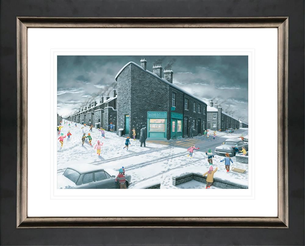 Leigh Lambert - 'Having A Ball' - Paper - Framed Limited Edition Art