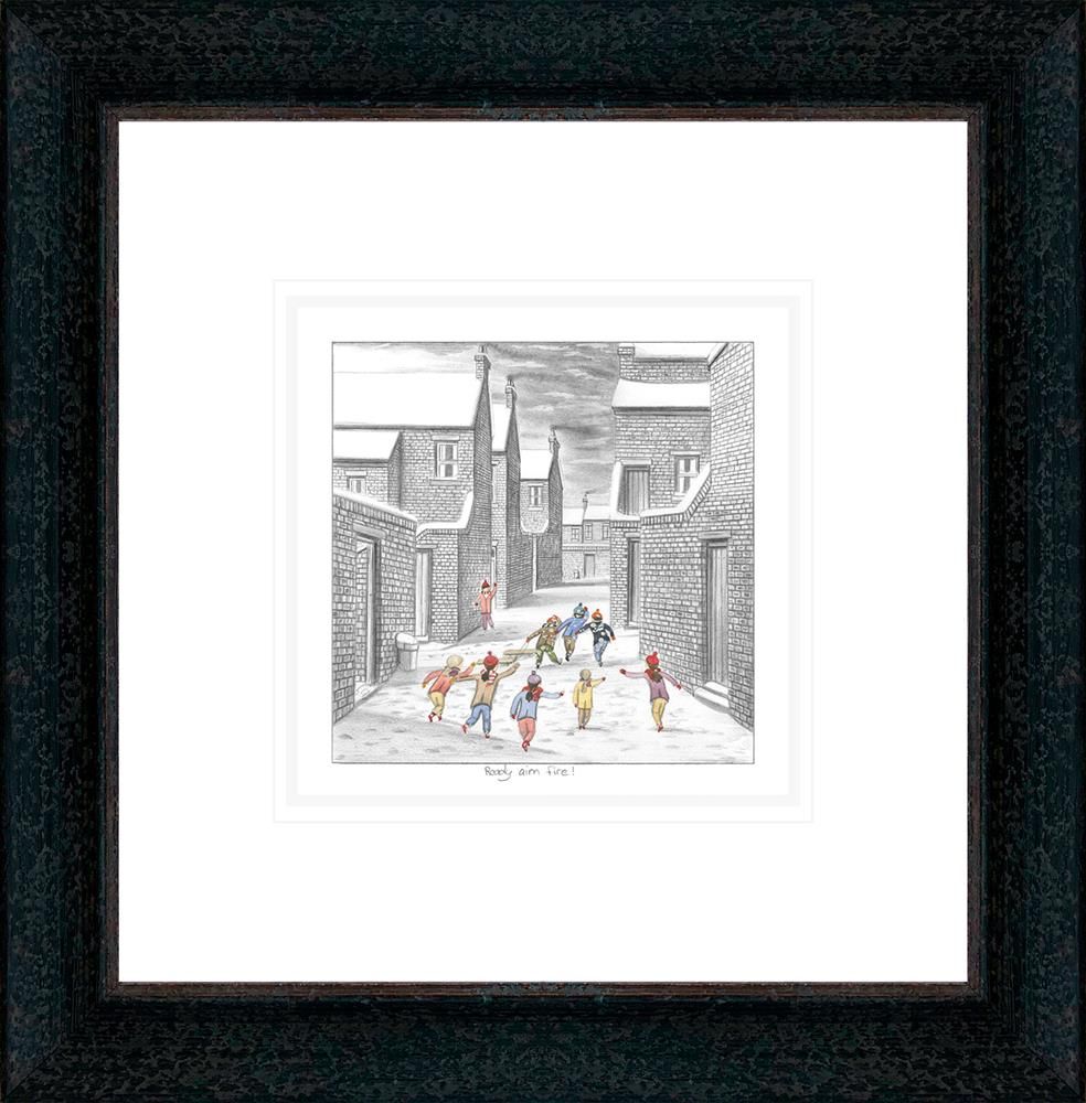 Leigh Lambert - 'Ready Aim Fire' - Sketch' - Framed Limited Edition