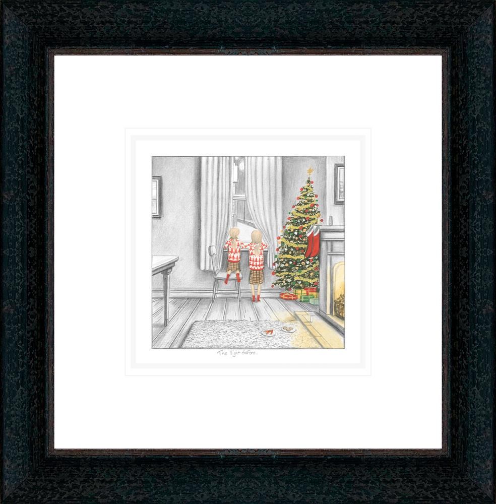 Leigh Lambert - 'The Night Before' - Sketch' - Framed Limited Edition
