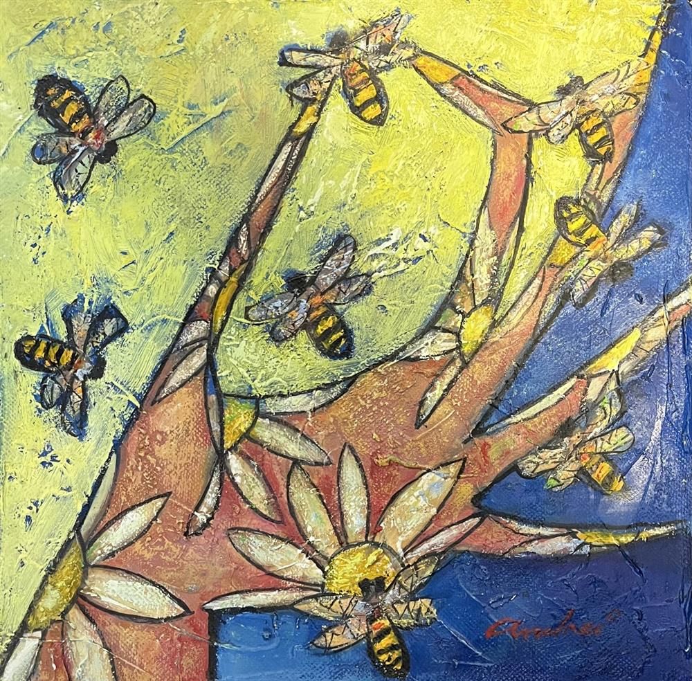 Andrei Protsouk - 'Let It Bee' - Framed Original Art