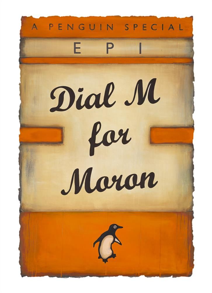 EPI - 'Dial M (Orange)' -  Framed Limited Edition