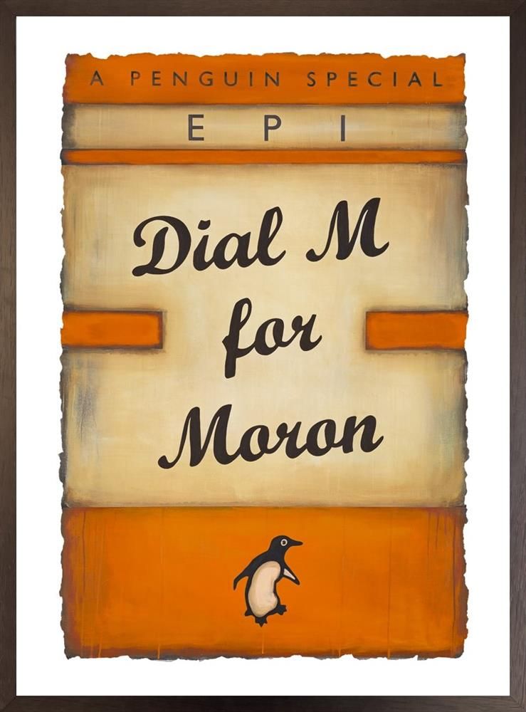 EPI - 'Dial M (Orange)' -  Framed Limited Edition