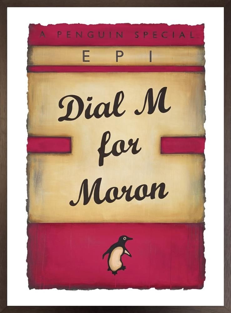 EPI - 'Dial M (Magenta)' -  Framed Limited Edition