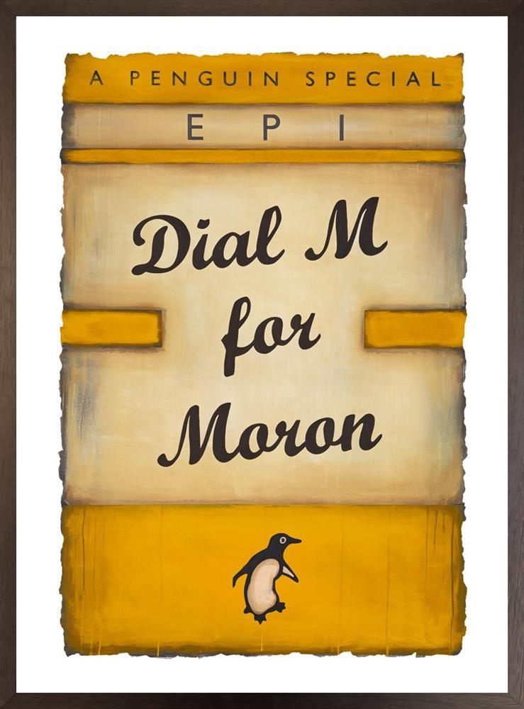 EPI - 'Dial M (Yellow)' -  Framed Limited Edition