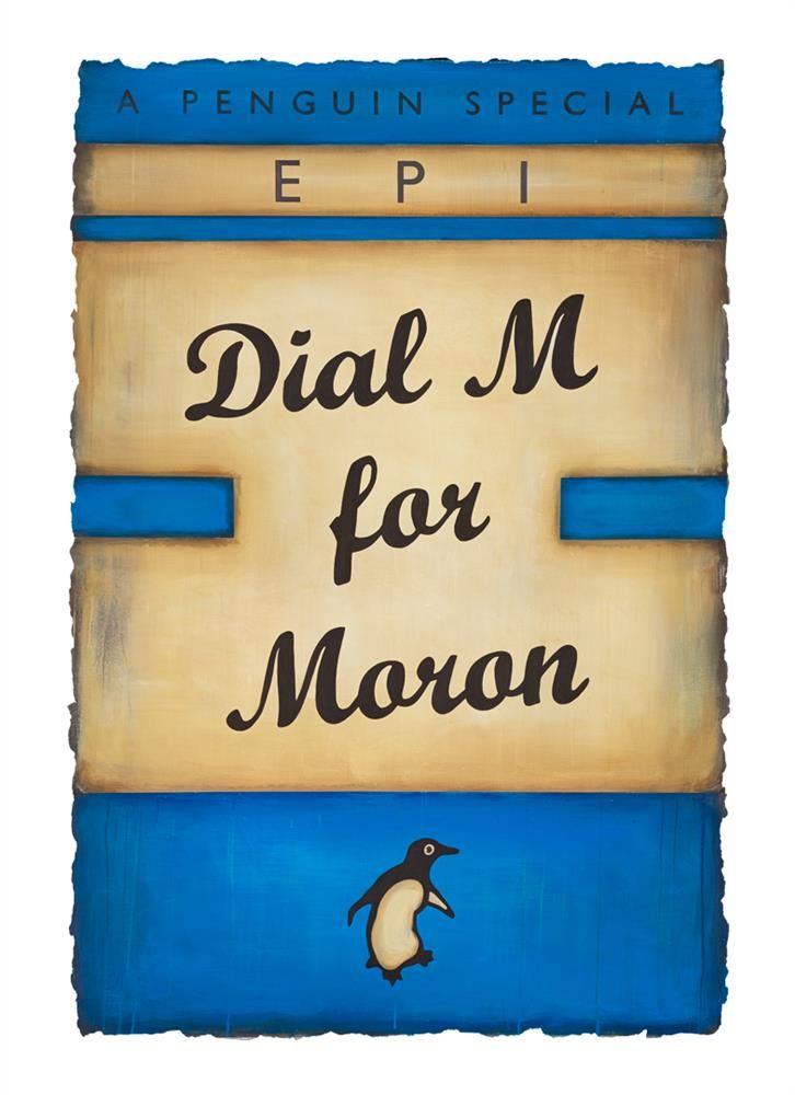 EPI - 'Dial M (Blue)' -  Framed Limited Edition