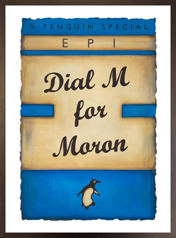 EPI - 'Dial M (Blue)' -  Framed Limited Edition