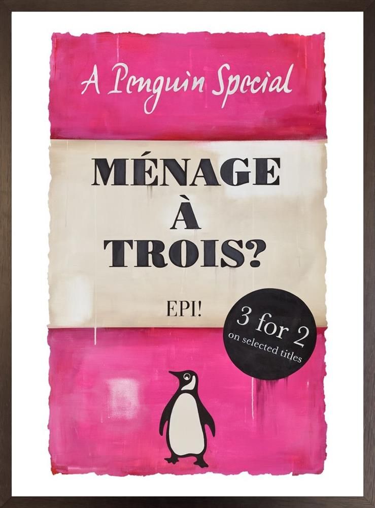 EPI - 'Menage A Trois' -  Framed Limited Edition