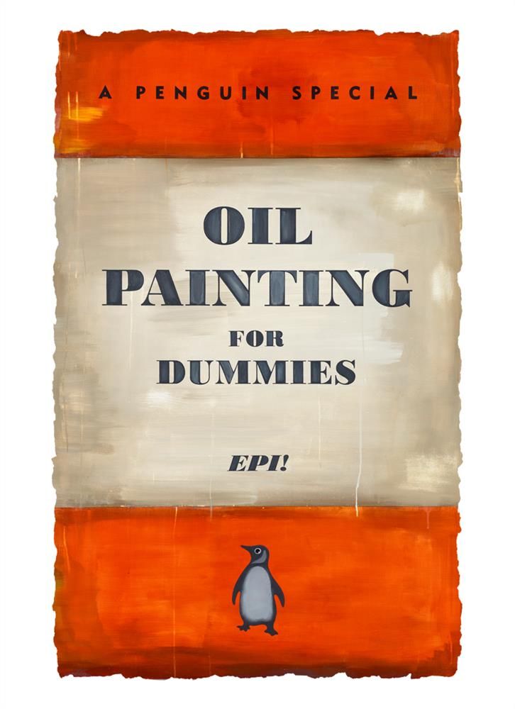 EPI - 'Oil Painting For Dummies' -  Framed Limited Edition