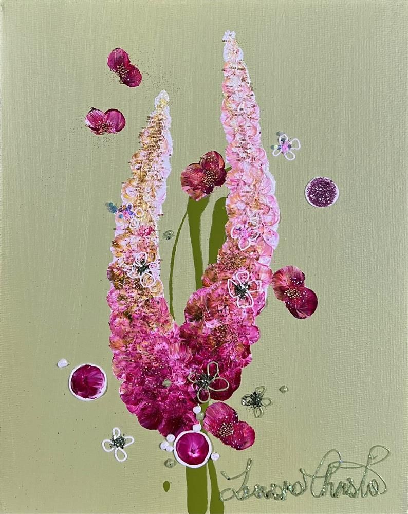 Leanne Christie - 'Flora's Secret' - Framed Original Artwork