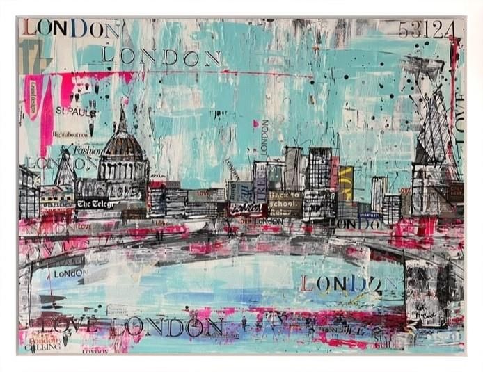 Keith McBride - 'London Love' - Framed Original