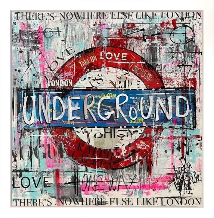 Keith McBride - 'There's Nowhere Else Like London' - Framed Original