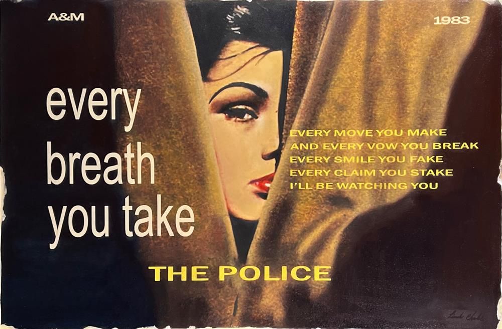 Linda Charles - 'Every Breath You Take' - Framed Original Artwork