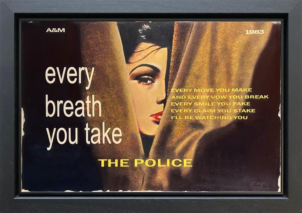 Linda Charles - 'Every Breath You Take' - Framed Original Artwork