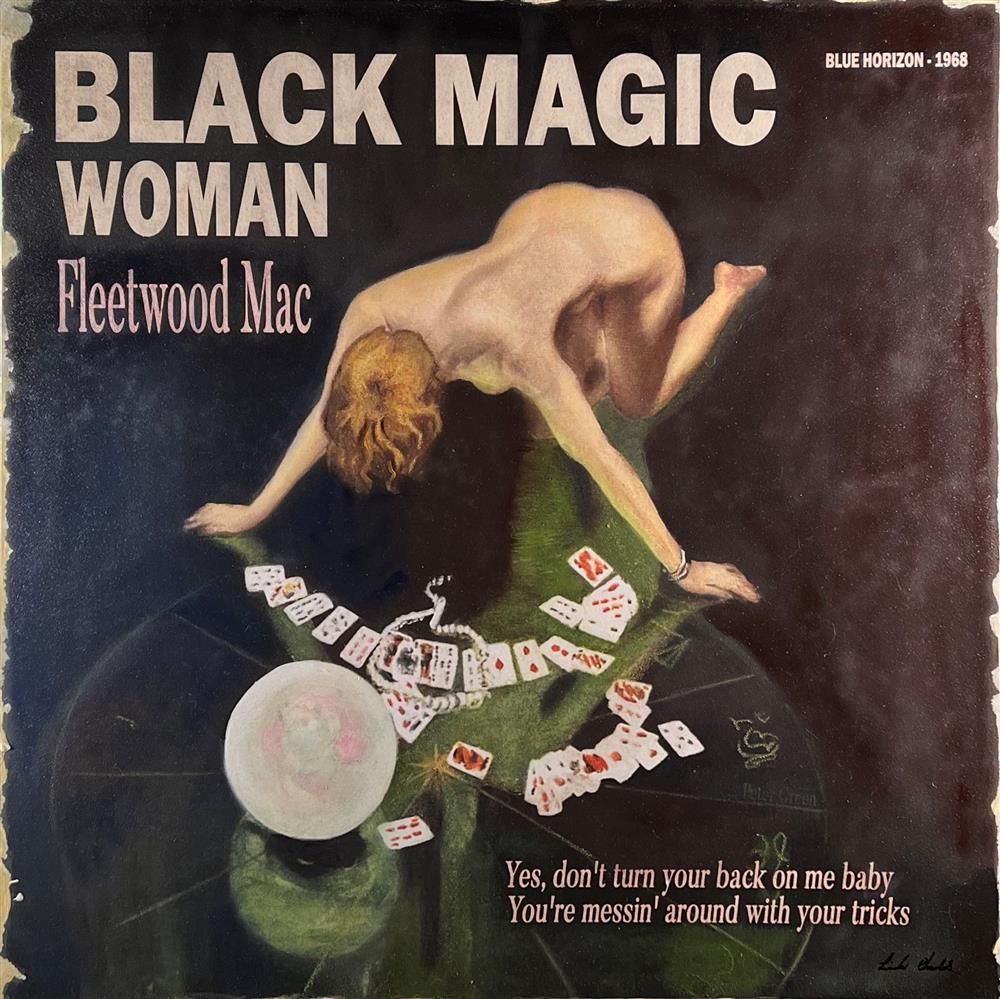 Linda Charles - 'Black Magic' - Framed Original Artwork