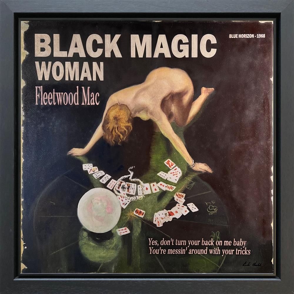 Linda Charles - 'Black Magic' - Framed Original Artwork
