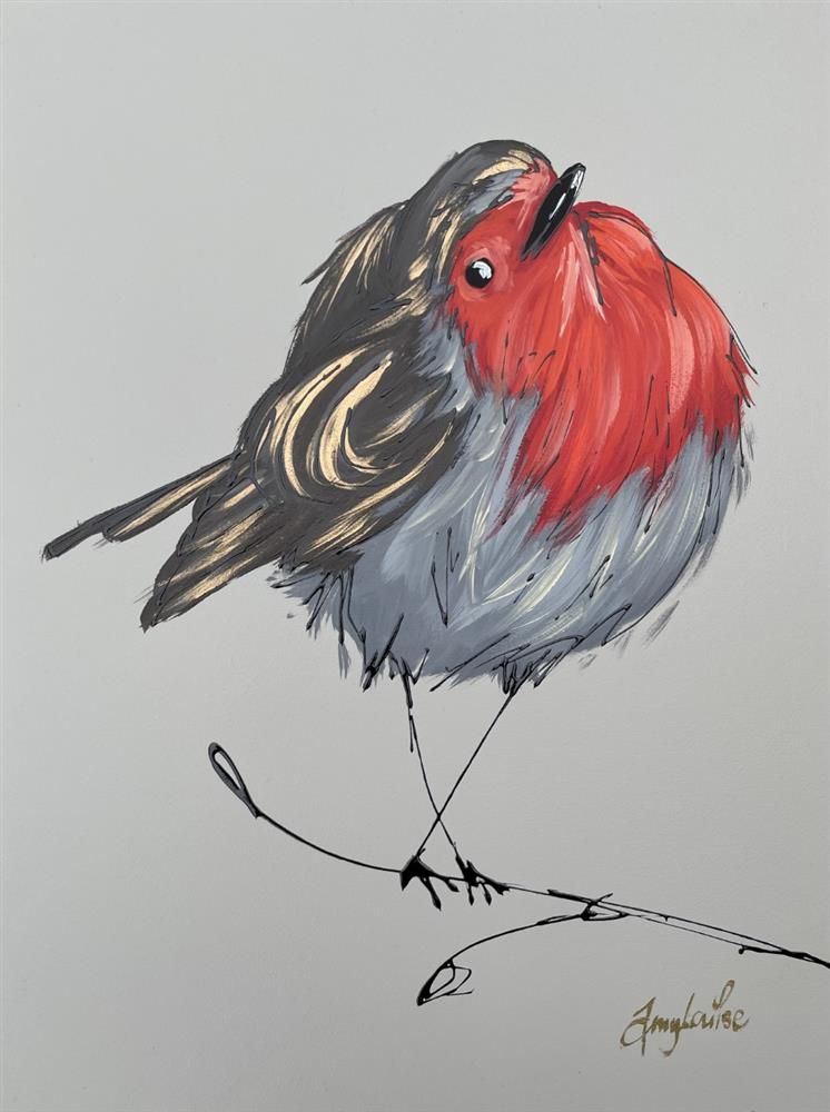 Amy Louise - 'Watching Over You' - Framed Original Art