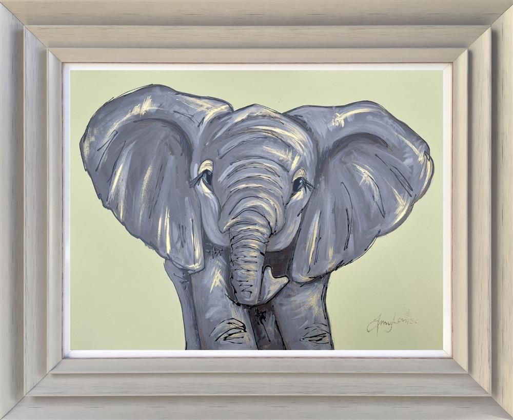 Amy Louise - 'Big Ears' - Framed Original Art