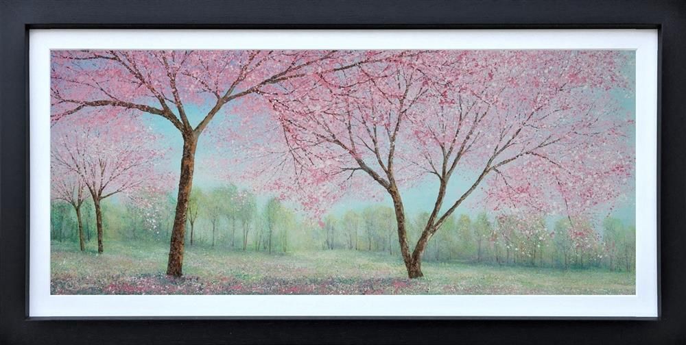 Chris Bourne - 'Pink Perfection' - Framed Original Art