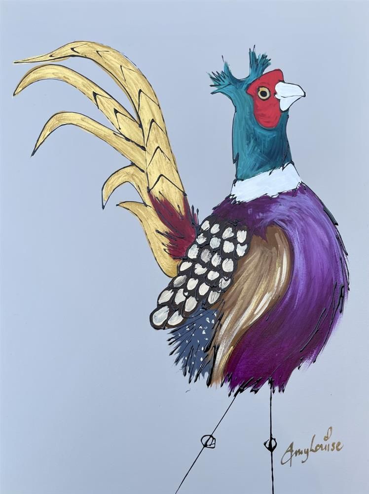 Amy Louise - 'George' - Framed Original Art