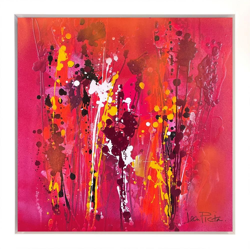 Jean Picton -  'Red Velvet'- Framed Original Art