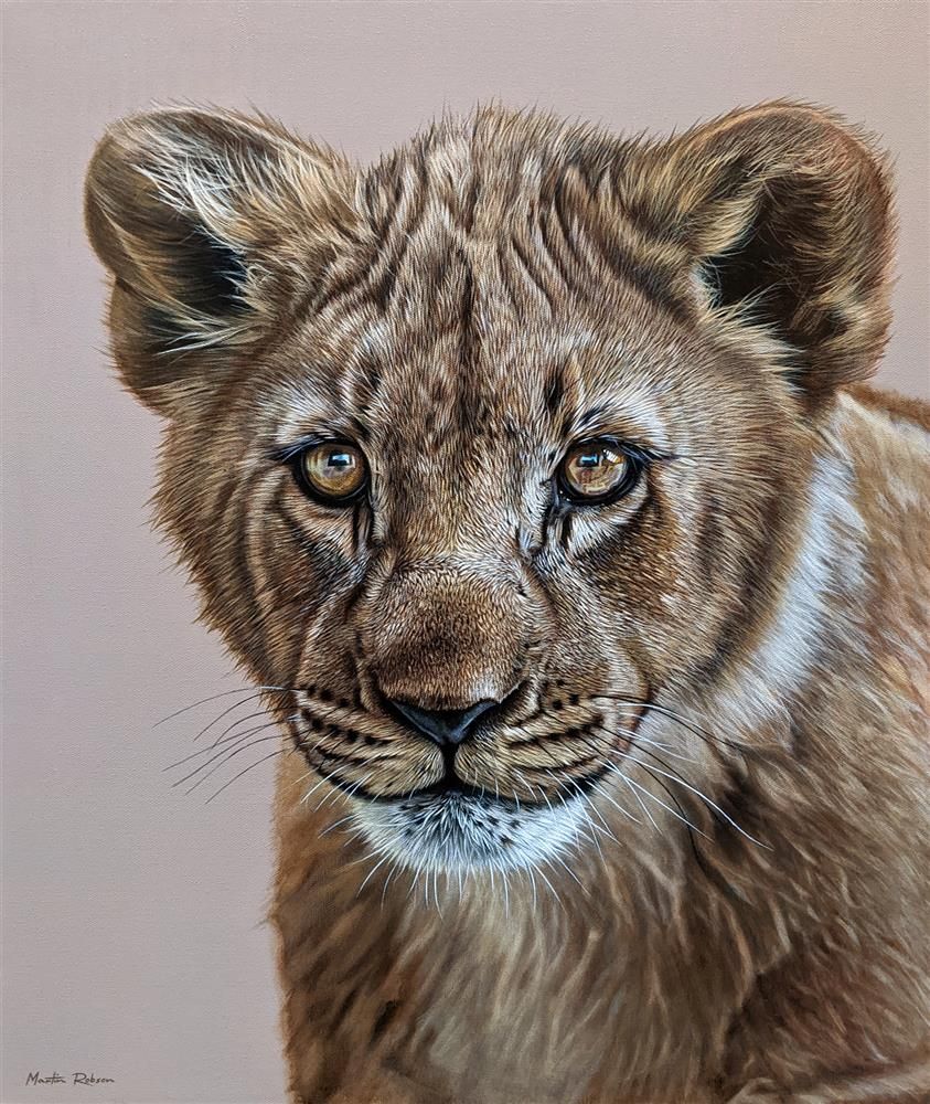 Martin Robson - 'Be Brave' - Framed Original Art