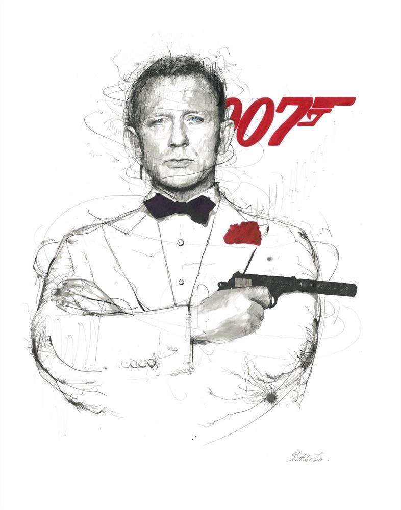 Scott Tetlow - 'Bond' - Framed Original Art