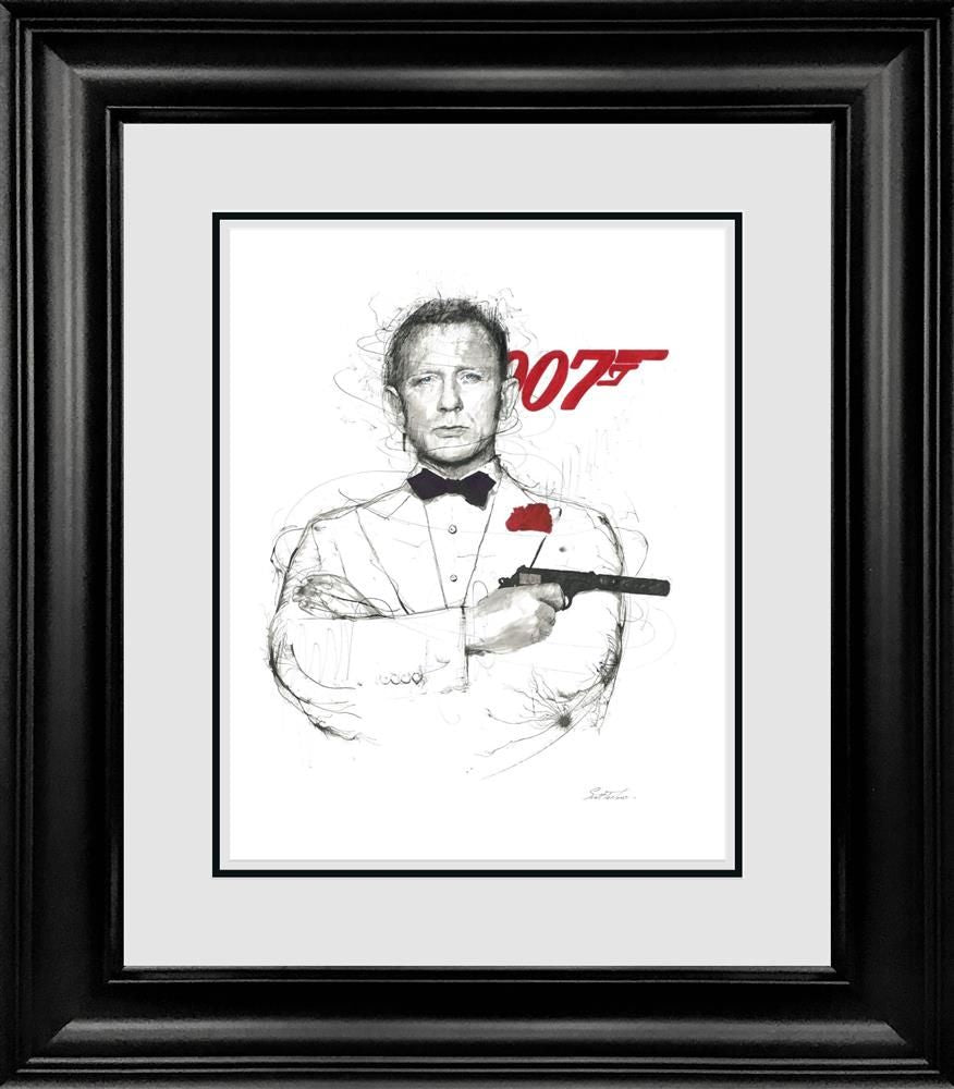 Scott Tetlow - 'Bond' - Framed Original Art