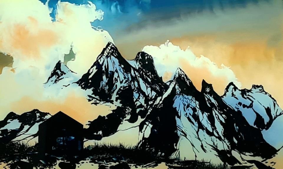 Richard King - 'Never Love Again'   - Framed Original Art