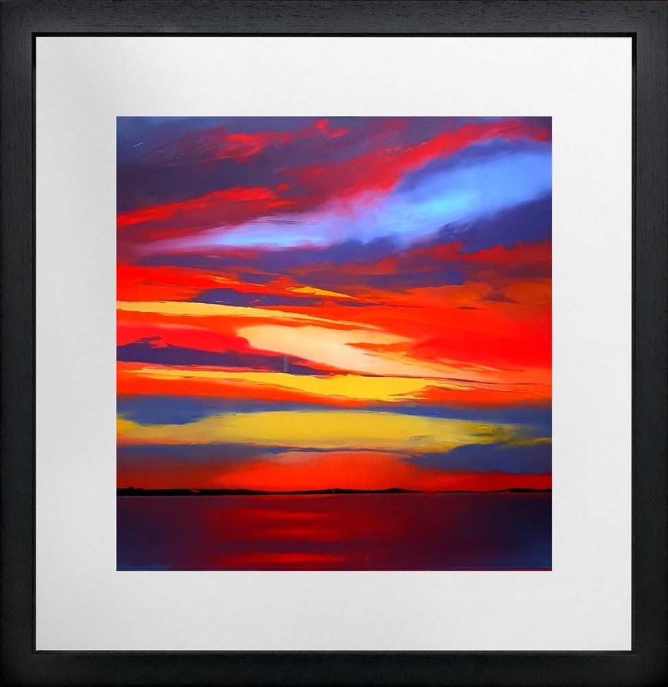 Richard King - 'Summer Glow'   - Framed Original Art