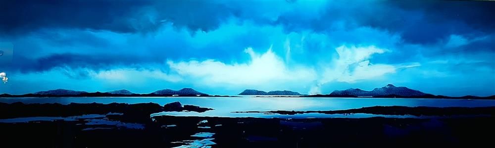Richard King - 'Mr Blue'   - Framed Original Art