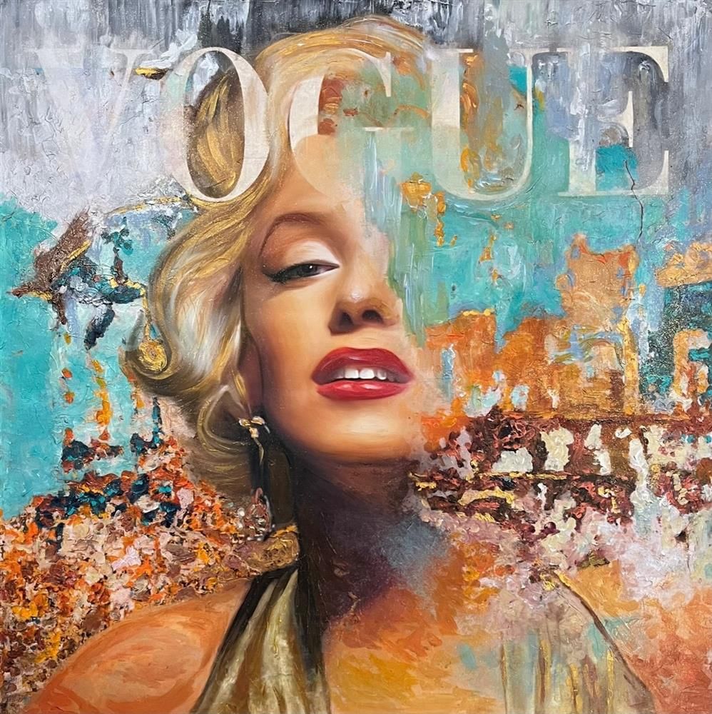 Sannib - 'Monroe Magic' - Framed Original Art