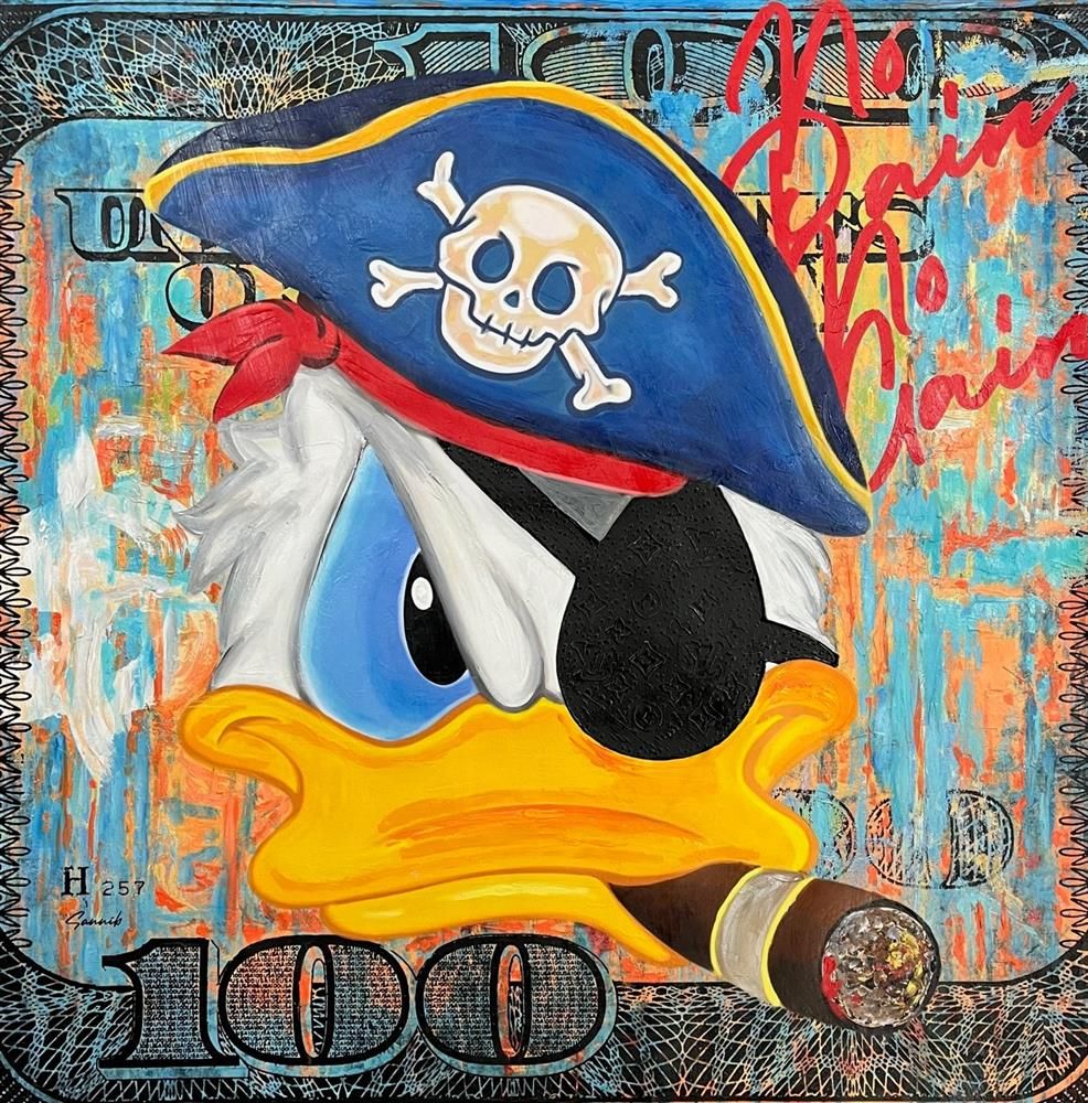 Sannib - 'Donald Bill' - Framed Original Art