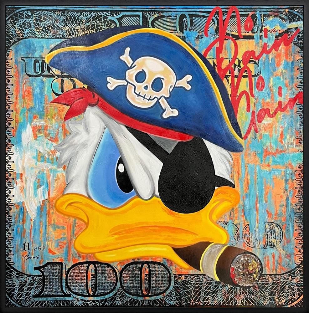 Sannib - 'Donald Bill' - Framed Original Art