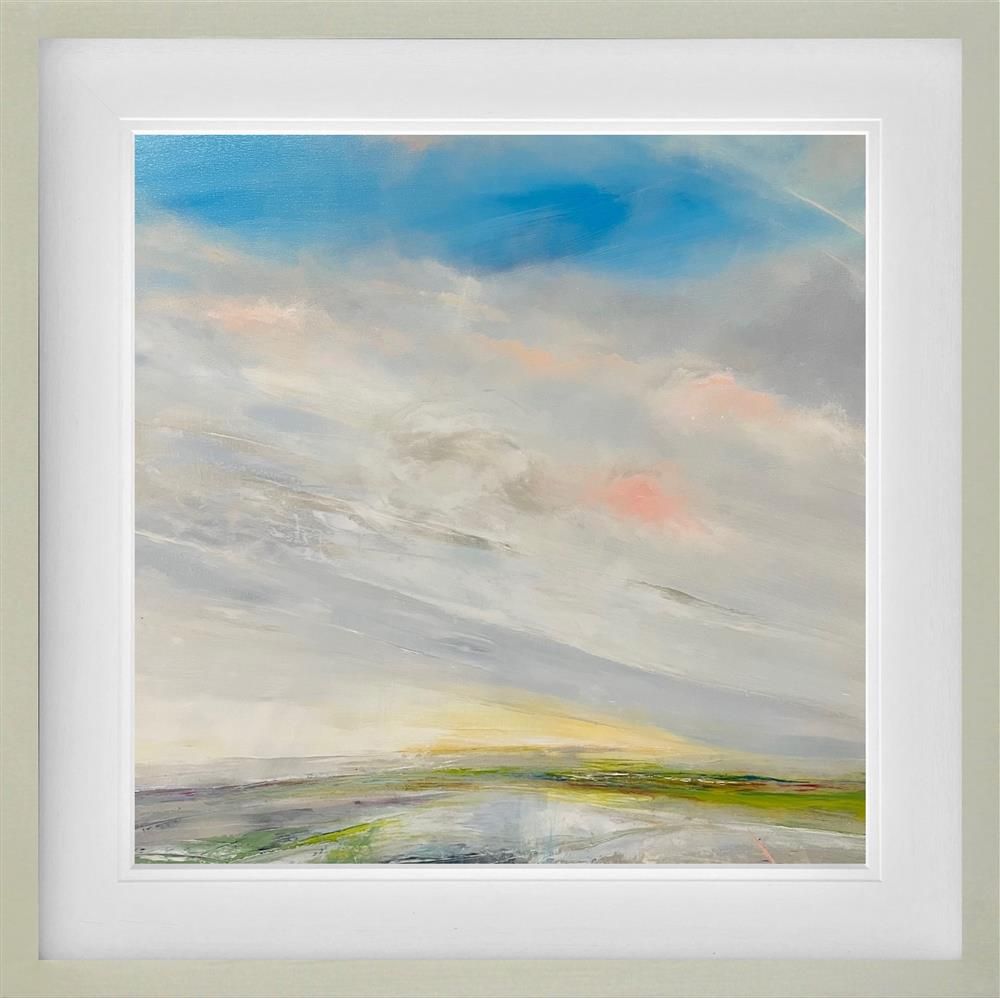 Joanna Taylor - 'Under The Clouds' - Framed Original Artwork