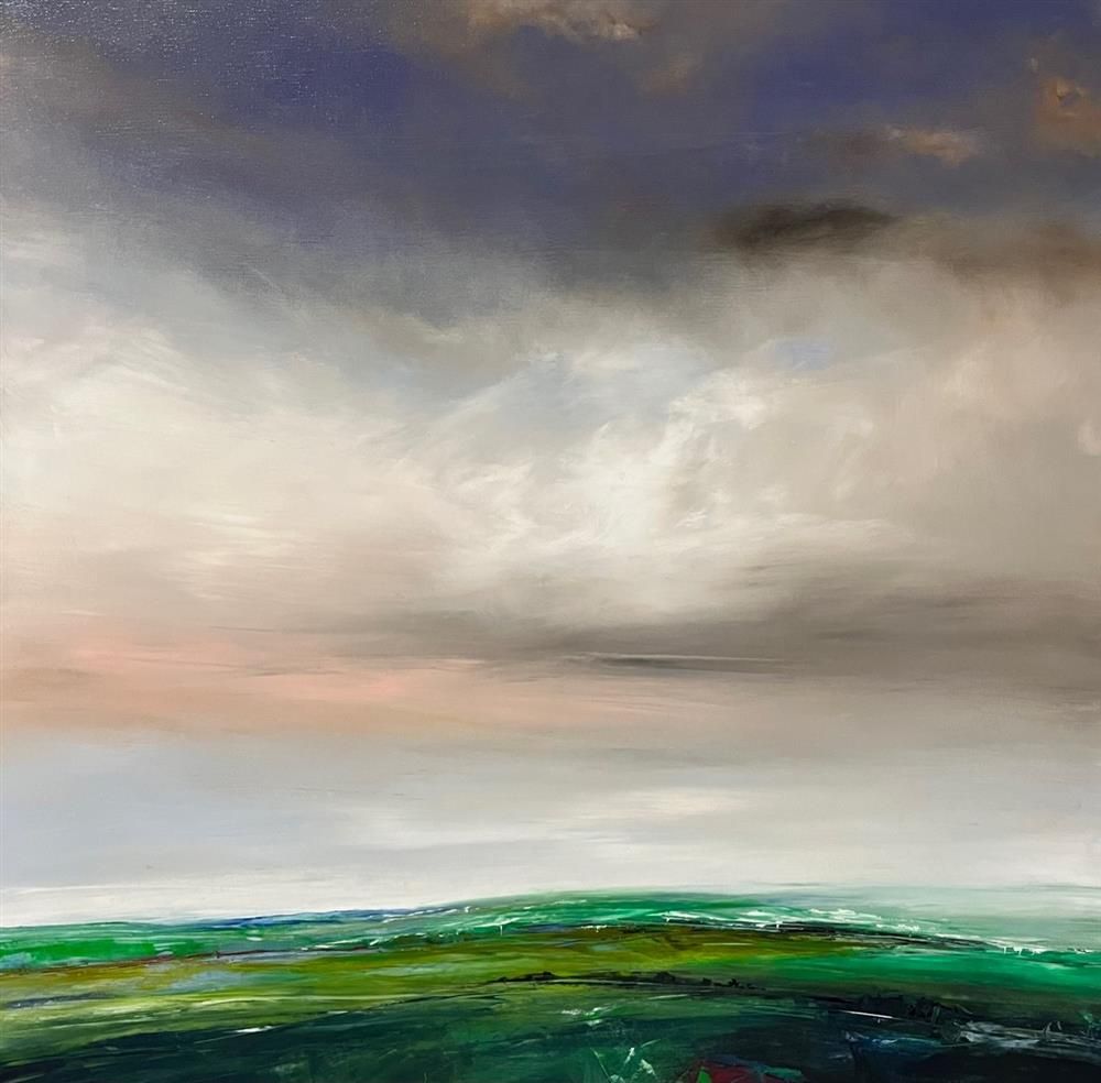 Joanna Taylor - 'The Storm Is Rolling In' - Framed Original Artwork