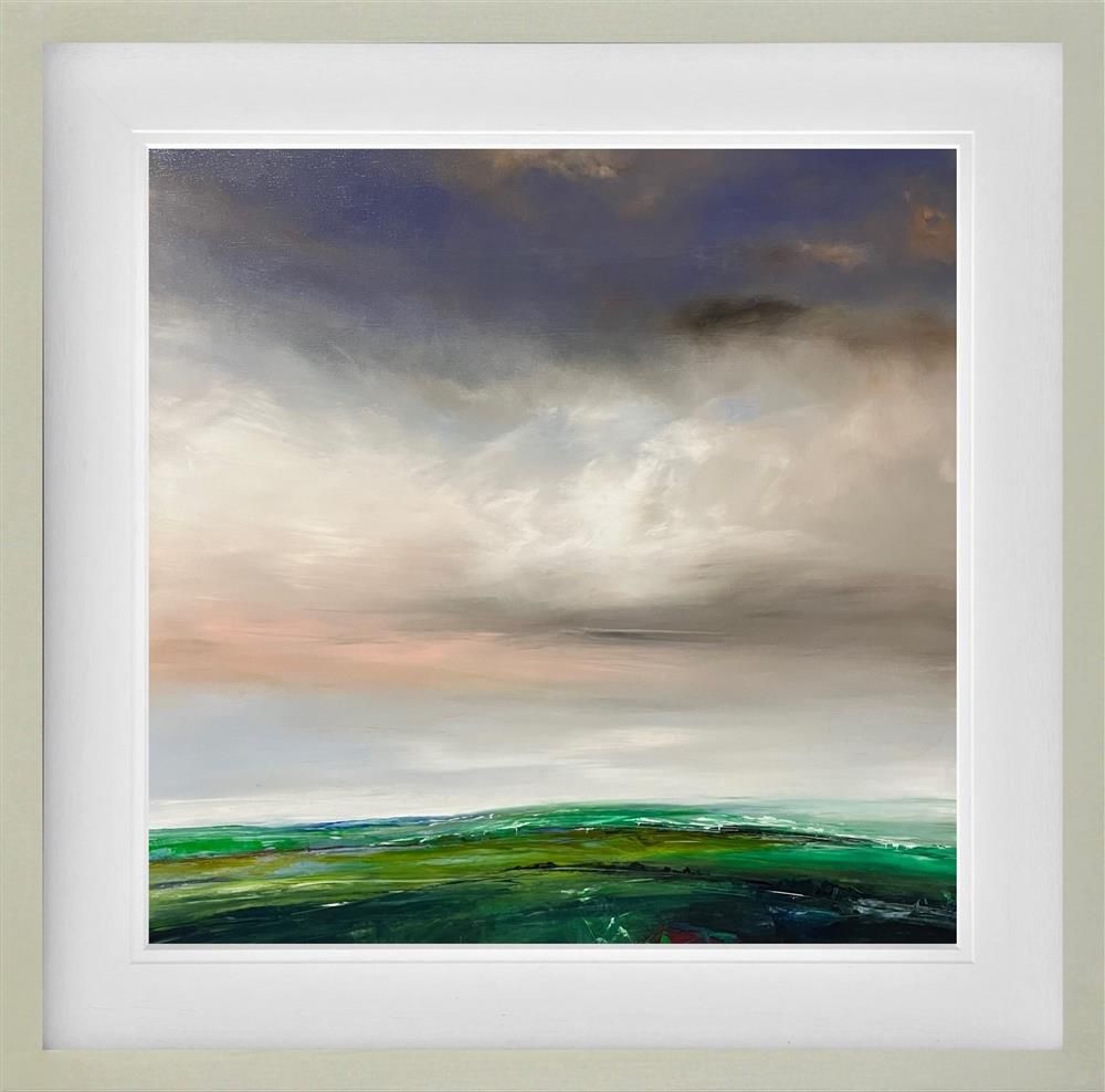 Joanna Taylor - 'The Storm Is Rolling In' - Framed Original Artwork