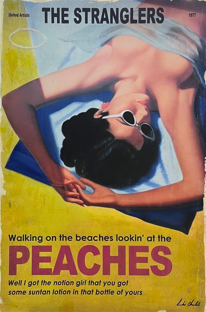 Linda Charles - 'Peaches' - Framed Original Artwork