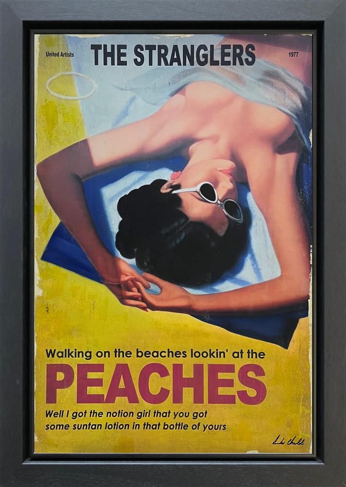 Linda Charles - 'Peaches' - Framed Original Artwork