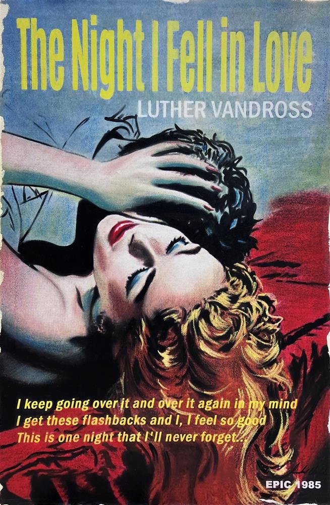 Linda Charles - 'The Night I Fell In Love' - Framed Original Artwork